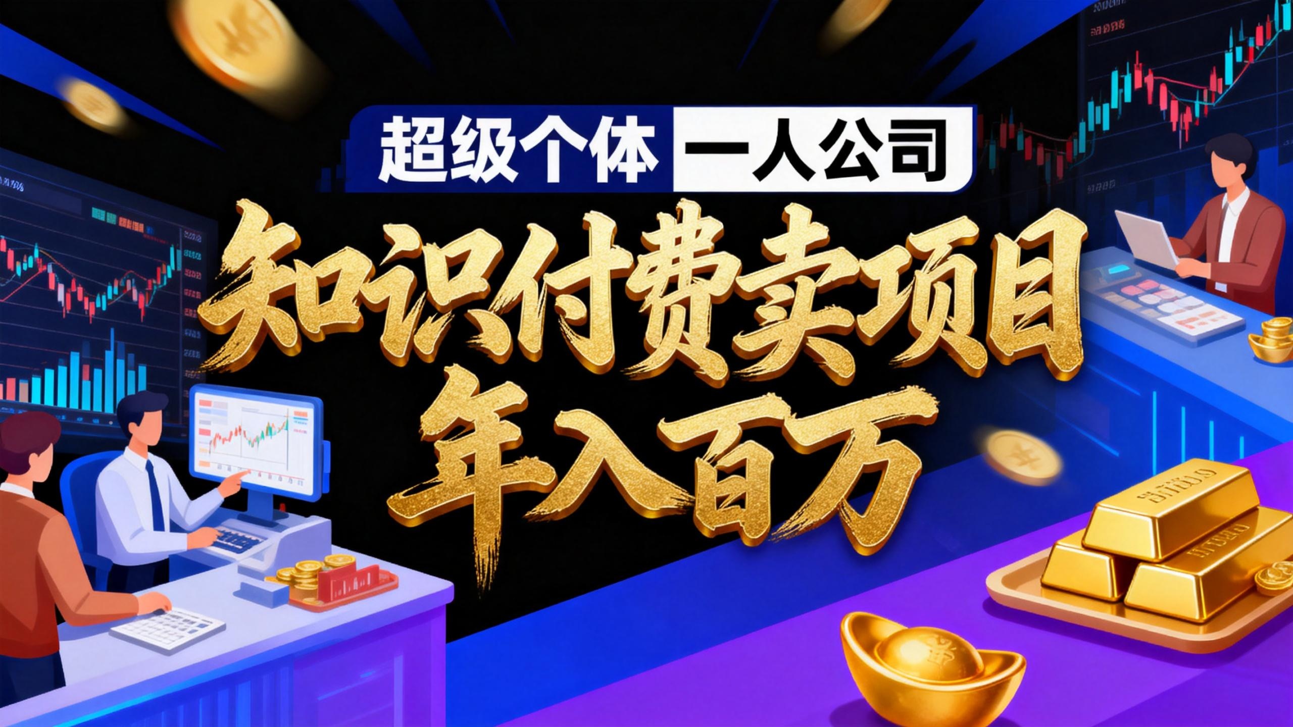 2026年“超级个体一人公司”私域卖项目年入百万，个人IP-精准引流-项目包装-转化成交-藏宝阁