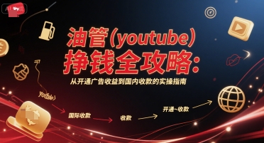 油管(youtube)挣钱全攻略：从开通广告收益到国内收款的实操指南-藏宝阁