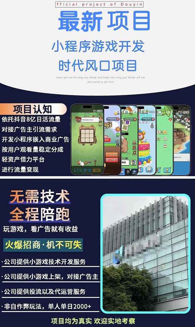 图片[1]-2025最热抖音项目 Ai时代风口项目小程序游戏开发 实测单个游戏日收入1800+-藏宝阁