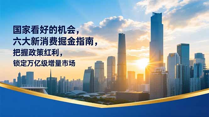 某付费文章：国家看好的机会，六大新消费掘金指南，把握政策红利，锁定万亿级增量市场-藏宝阁