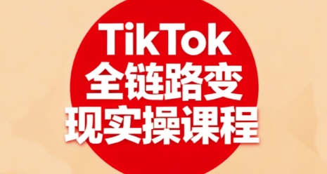 TikTok全链路变现实操课程，全方位助力学员掌握TK变现技能-藏宝阁