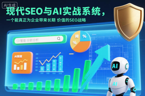 现代SEO与AI实战系统，一个能真正为企业带来长期价值的SEO战略(英语+中文字幕)-藏宝阁