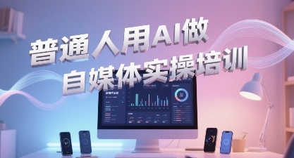 普通一个人用AI做自媒体，助你轻松开启AI自媒体创作之路-藏宝阁