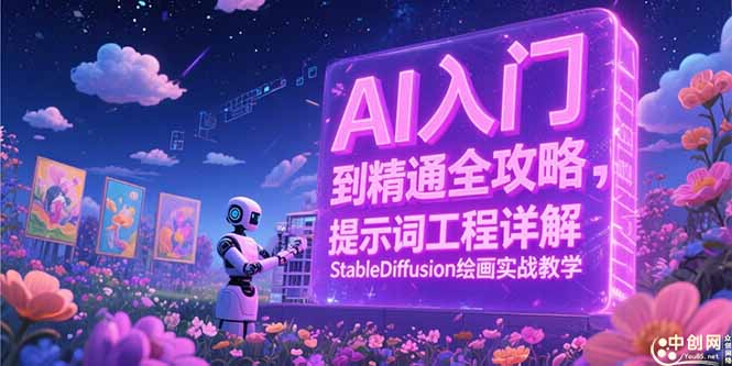 AI入门到精通全攻略，提示词工程详解，StableDiffusion绘画实战教学-藏宝阁