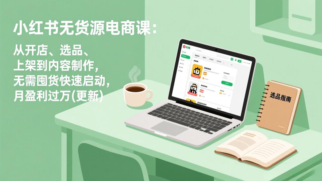 小红书无货源电商课(6月22更新-藏宝阁