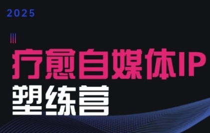 2025治愈自媒体IP训练营，专为疗愈领域从业者打造-藏宝阁