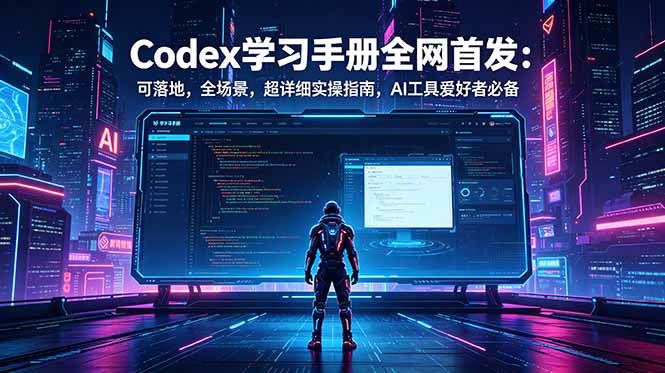 Codex学习手册全网首发：可落地，全场景，超详细实操指南，AI工具爱好者必备-藏宝阁