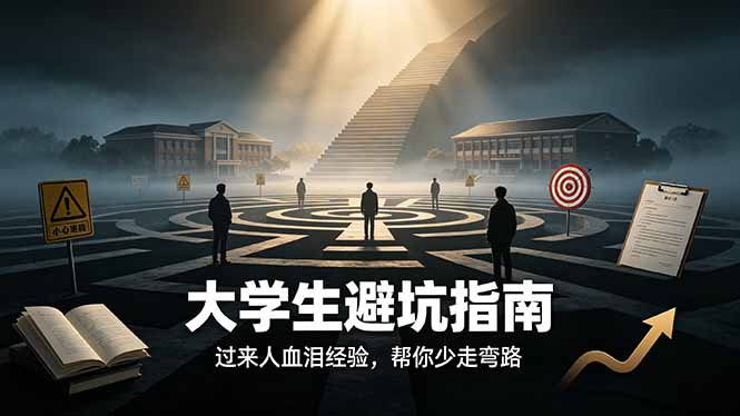 付费文章：大学生避坑指南 ，过来人血泪经验，帮你少走弯路-藏宝阁