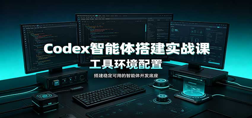 Codex智能体搭建实战课：工具环境配置，自定义技能开发，多业务自动化教学-藏宝阁