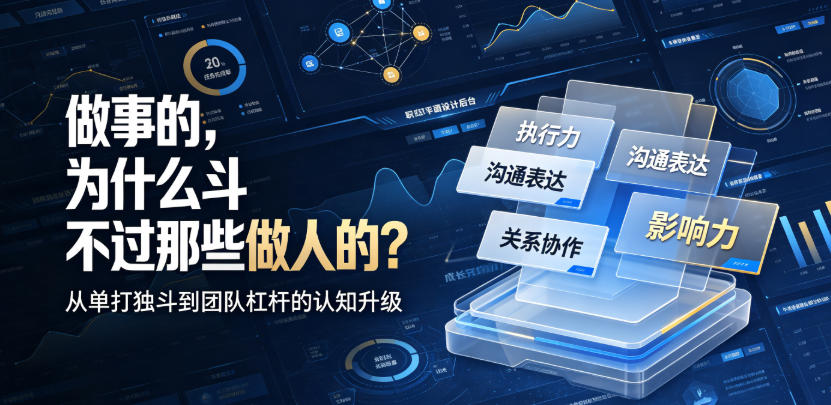 付费文章：做事的，为什么斗不过那些做人的？-藏宝阁