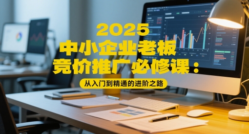 2025中小企业老板竞价推广必修课：从入门到精通的进阶之路-藏宝阁