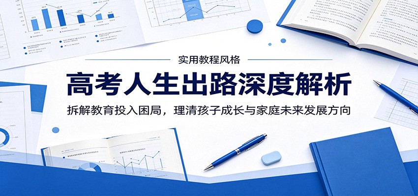 高考人生出路深度解析:拆解教育投入困局,理清孩子成长与家庭未来发展方向-藏宝阁