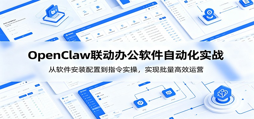 OpenClaw自动化实操课：从软件安装配置到指令实操，实现批量高效运营-藏宝阁