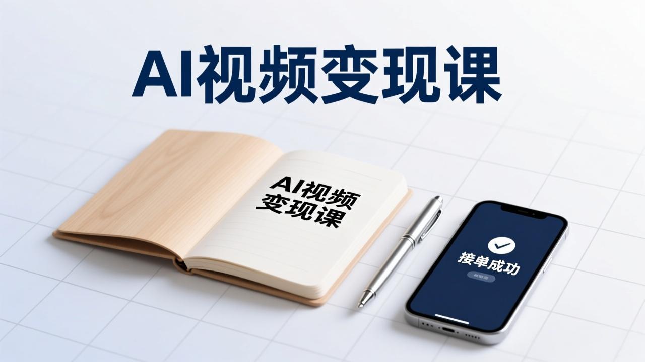 AI视频变现课，学完即可创作短片、接商单，实现副业增收，单项目报价可达千元-藏宝阁