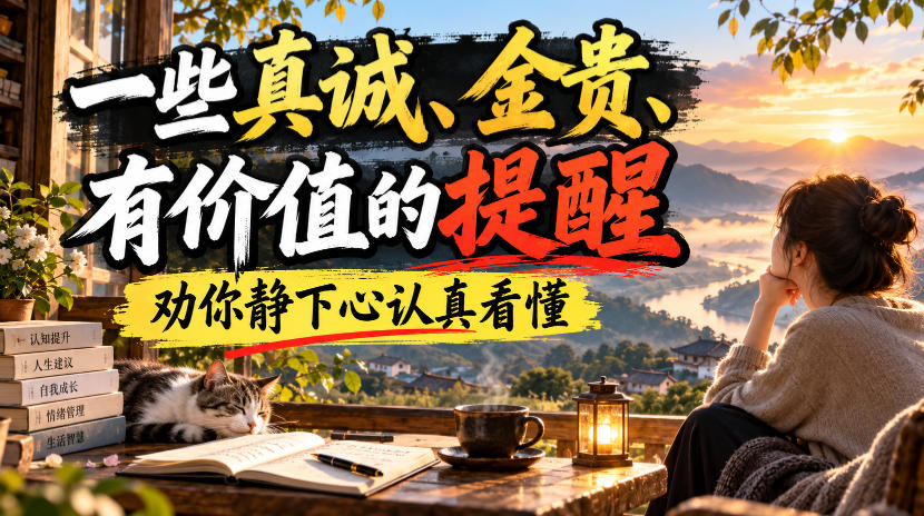 付费文章：一些真诚、金贵、有价值的提醒，劝你静下心认真看懂-藏宝阁