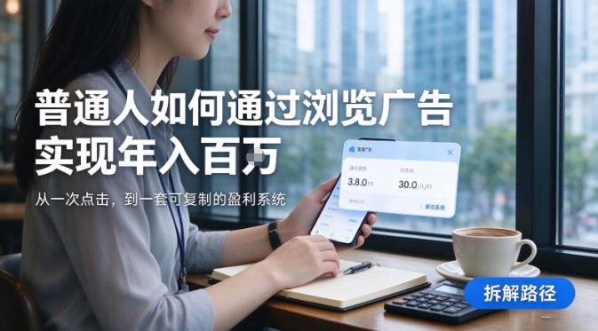 2026最新技术，24小时全自动浏览广告，全网独家项目，单台设备日入200+新手小白可快速上手，支持实地学习实地考察【揭秘】-藏宝阁