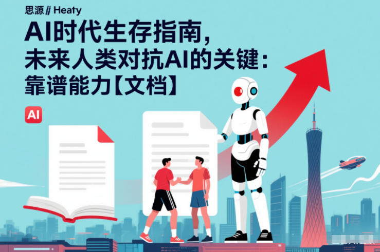 AI时代生存指南，未来人类对抗AI的关键：靠谱能力【文档】-藏宝阁