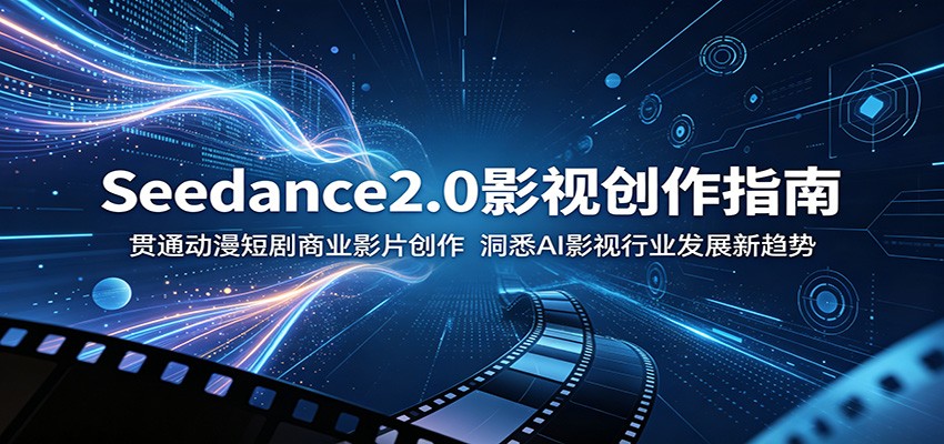 Seedance2.0影视创作指南：贯通动漫短剧商业影片创作，洞悉AI影视行业发展新趋势-藏宝阁