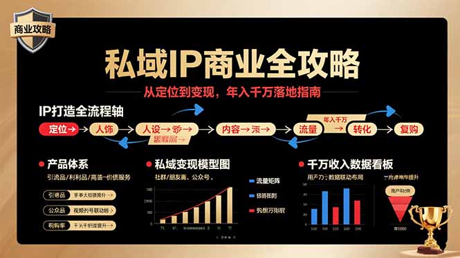 私域IP商业全攻略，从定位到变现，年入千万落地指南-藏宝阁