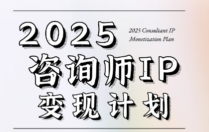 7天构建咨询师变现系统，2025咨询师IP变现计划训练营-藏宝阁