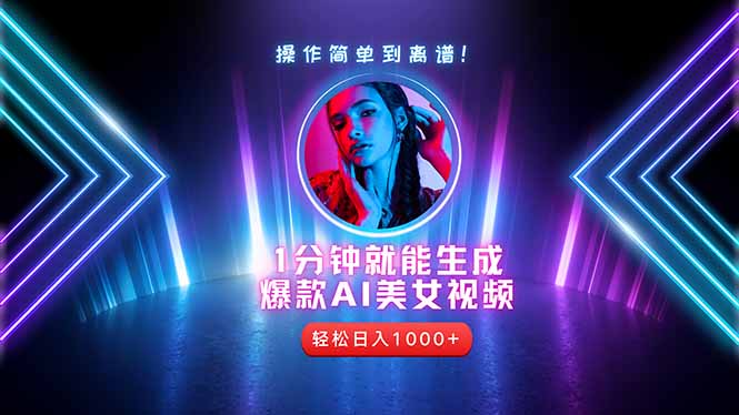 2025年最强副业：用AI做短视频，从零开始打造爆款账号！-藏宝阁