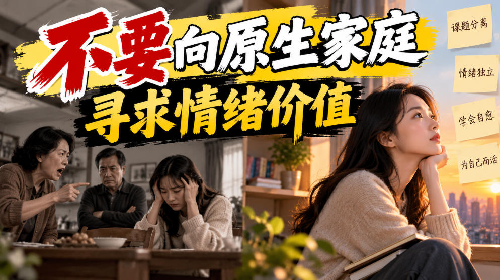 某公众号付费文章：不要向原生家庭寻求情绪价值-藏宝阁
