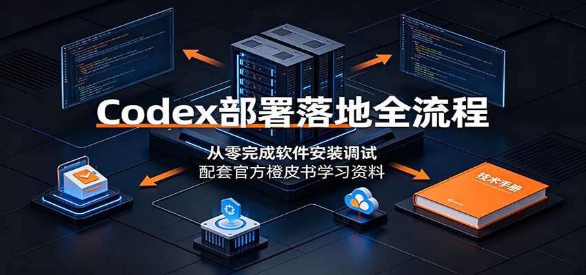 Codex部署落地全流程：从零完成软件安装调试，配套官方橙皮书学习资料-藏宝阁