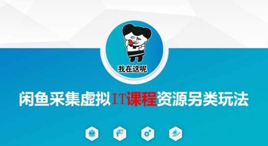 闲鱼采集虚拟IT课程资源另类玩法，干货满满-藏宝阁