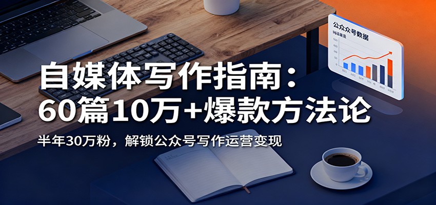 自媒体写作指南：60篇10万+爆款方法论，半年30万粉，解锁公众号写作运营变现-藏宝阁
