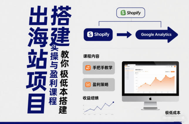 小淘出海站项目，搭建实操与盈利课程，手把手教你用极低成本搭建-藏宝阁