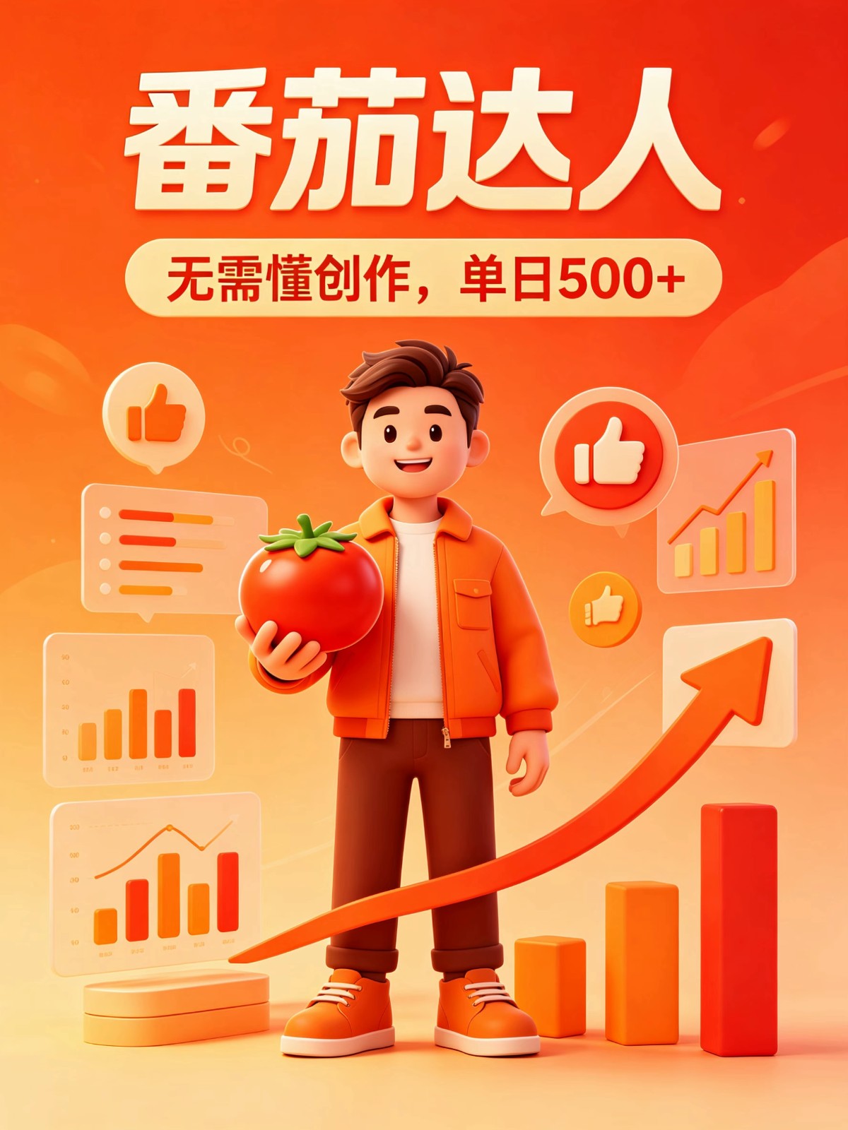 番茄小说达人全自动变现，普通人轻松日入500+-藏宝阁
