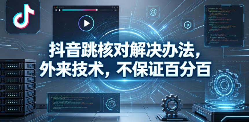 抖音跳核对解决办法，外来技术，不保证百分百-藏宝阁