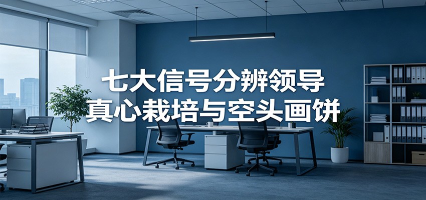 付费文章《七大信号分辨领导真心栽培与空头画饼》读懂管理背后人性逻辑-藏宝阁