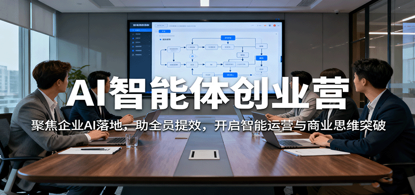 AI智能体创业营：聚焦企业AI落地，助全员提效，开启智能运营与商业思维突破-藏宝阁