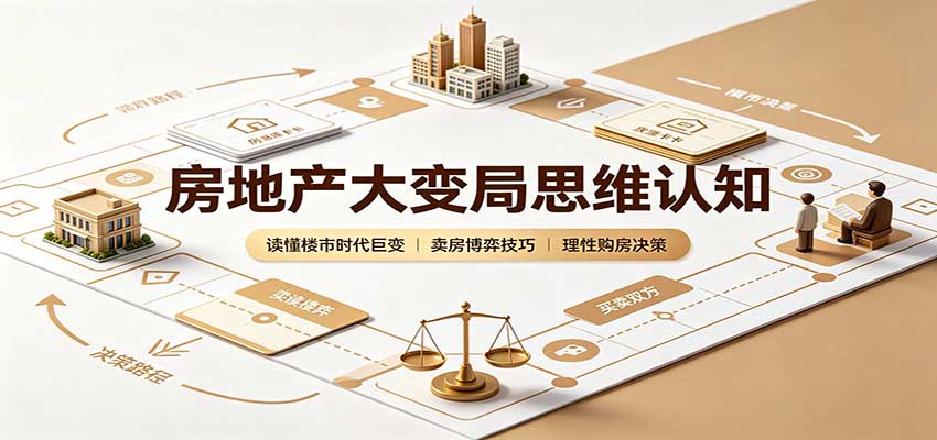 房地产大变局思维认知：读懂楼市时代巨变，卖房博弈技巧，理性购房决策-藏宝阁