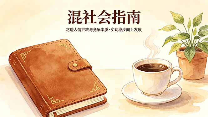 付费文章：混社会指南，吃透人情世故与竞争本质，实现稳步向上发展-藏宝阁