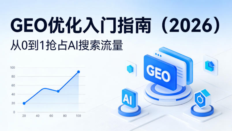 【最新】GEO优化入门指南(2026)，从0到1抢占AI搜索流量-藏宝阁
