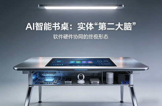 AI智能书桌搭建，构建你的实体“第二大脑”，软件硬件协同的终极形态-藏宝阁